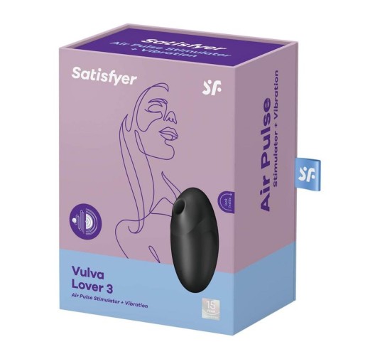 Stymulator łechtaczki Satisfyer Vulva Lover3 black